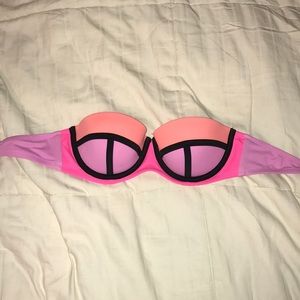 Victoria secret strapless bathing suit top